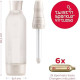 VIRTUOSO IVORY Starter Set (Bomba, Garrafa, 6 rec. co2 branco)